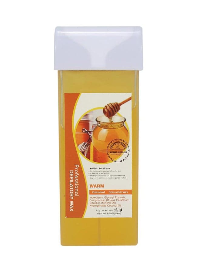 Honey Infused Professional Depilatory Wax Yellow 100grams Waxing