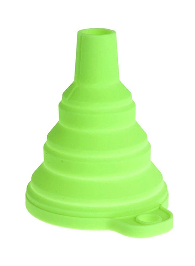 Mini Silicone Foldable Funnel Green 7.5cm Kitchen Utensils & Gadgets