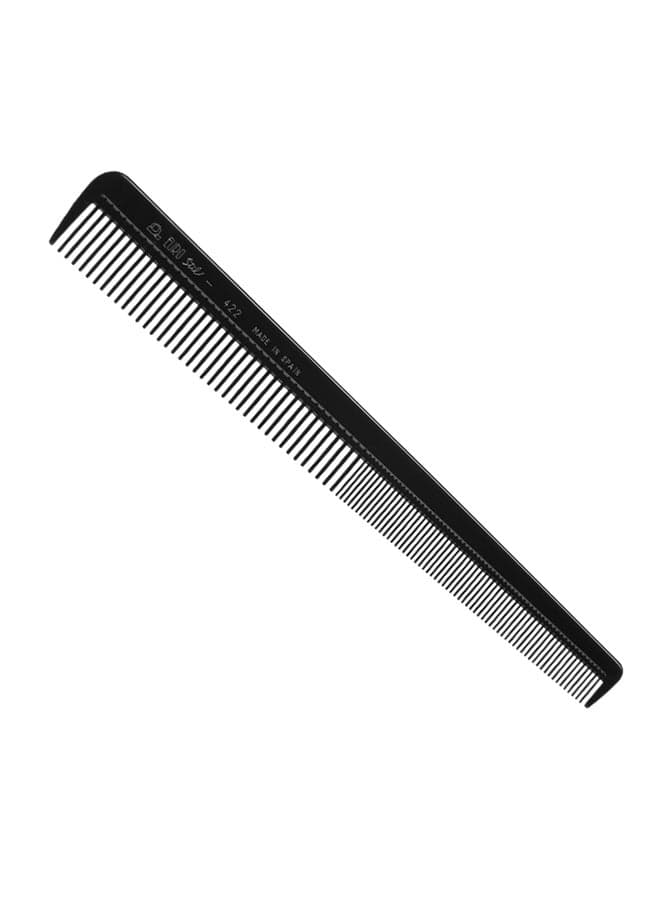 Hair Cutting Comb Black 18cm