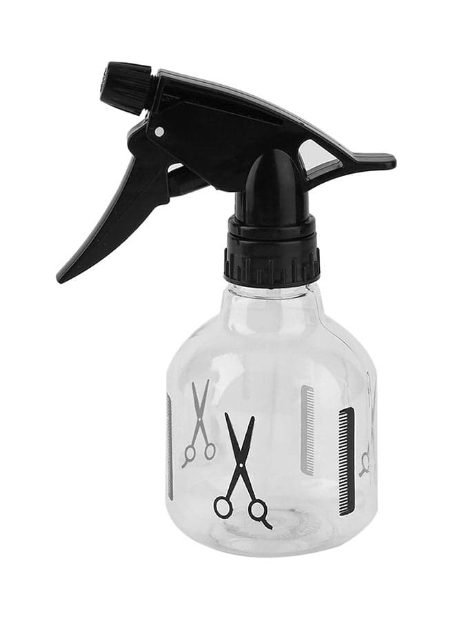 Hairdressing Spray Bottle Clear/Black 250ml