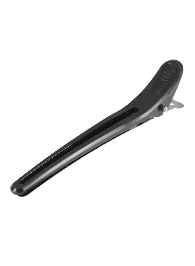 12-Piece Hair Grip Clip Set Black 10cm (٤)