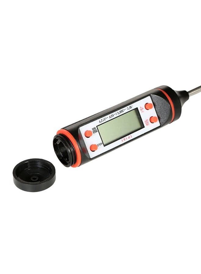 Digital Food Temperature Thermometer Black/Silver Kitchen Thermometers (7)