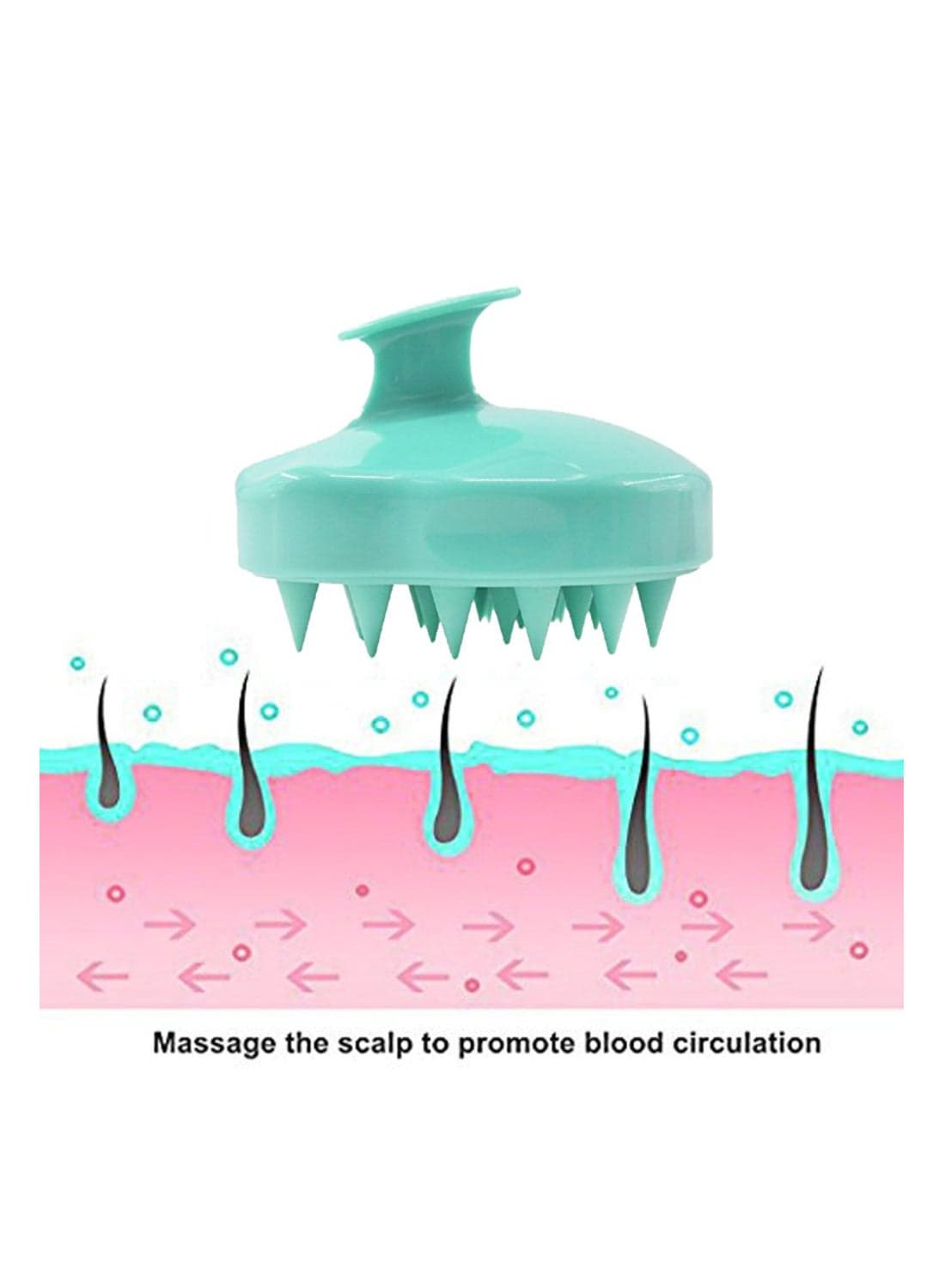 Hair Scalp Massager Hair Brushes (٦)