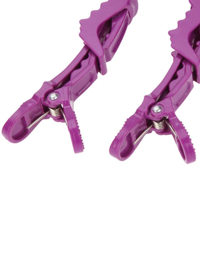 6 Piece Sectioning Clips Clamps Hairdressing Salon Hair Grip Crocodile Diy Accessories Hairpins Plastic (5)