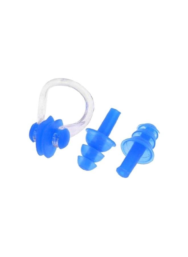 3-Piece Swimming Nose Clip and Ear Plug Set Nose Clip And Earplug Sets