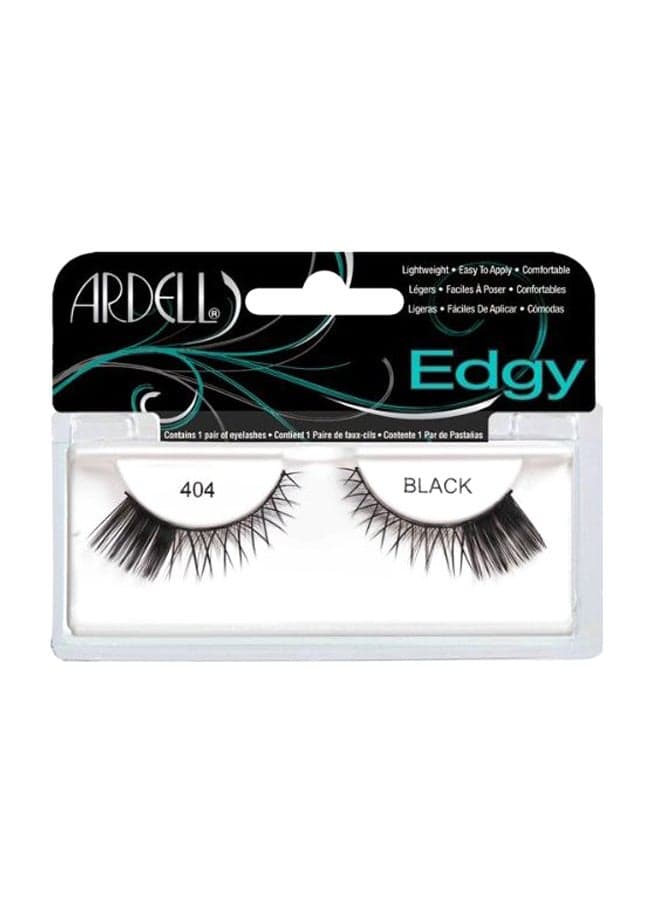 Edgy False Eyelashes 404 Black