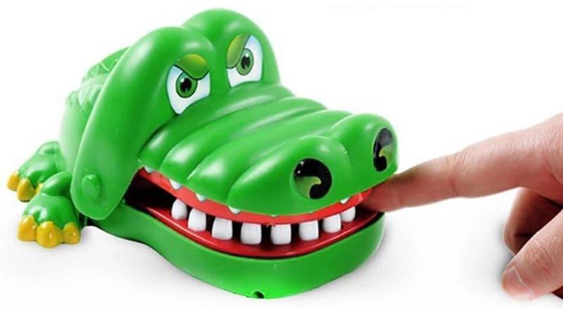 Crocodile Mouth Dentist Bite Toy Game Accessories