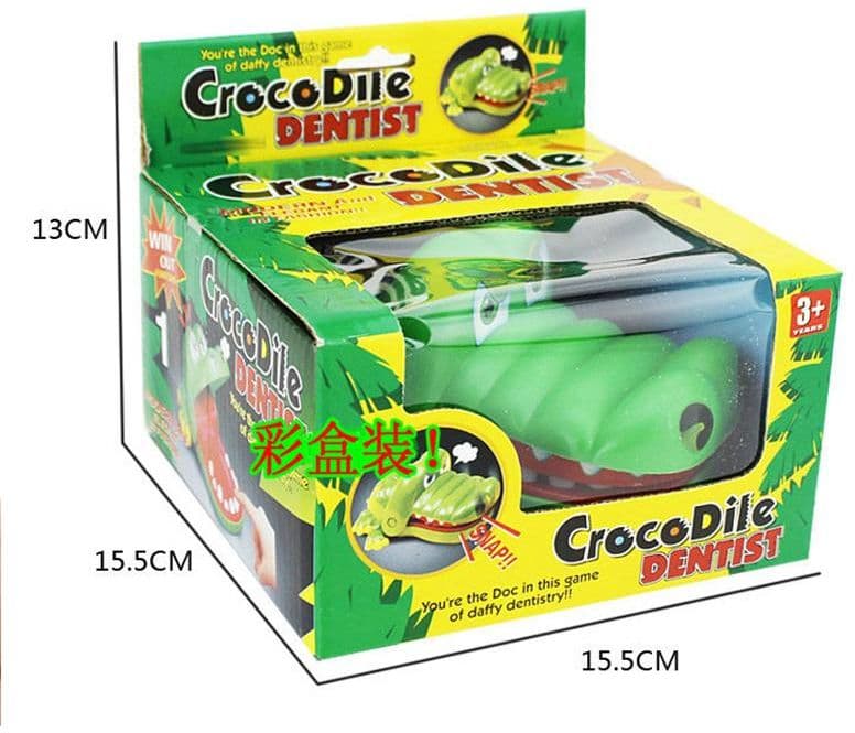 Crocodile Mouth Dentist Bite Toy Game Accessories (٣)