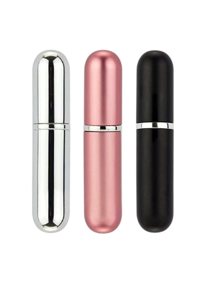 3-Piece Refillable Perfume Atomizer Bottle Set 6ml