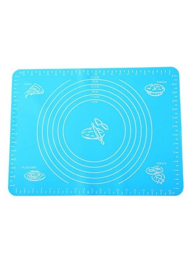 Kitchen Baking Tool Pastry Roll Mat Blue 40 x 30cm Baking Tools & Accessories