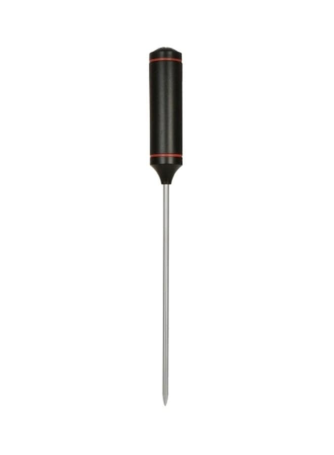 LCD Digital Thermometer Black/Silver 23.5x2.3cm Kitchen Thermometers (٧)