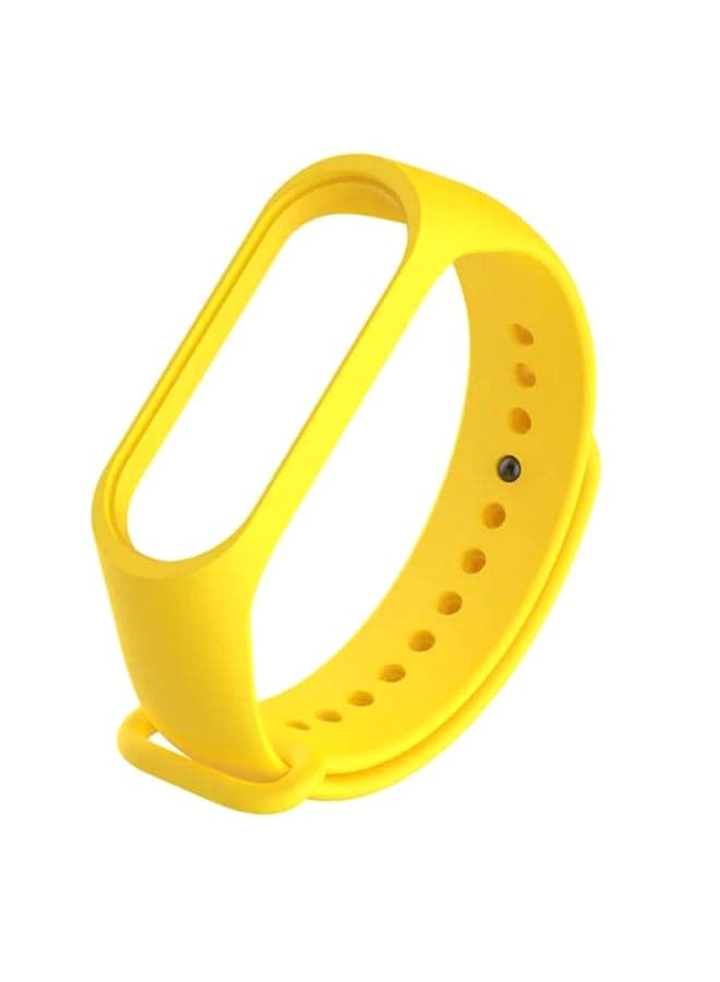 Replacement Strap For Xiaomi Mi Band 3 Yellow Fitness Tracker Bands