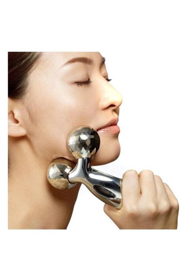 Y Roller Face Massager Silver (٣)