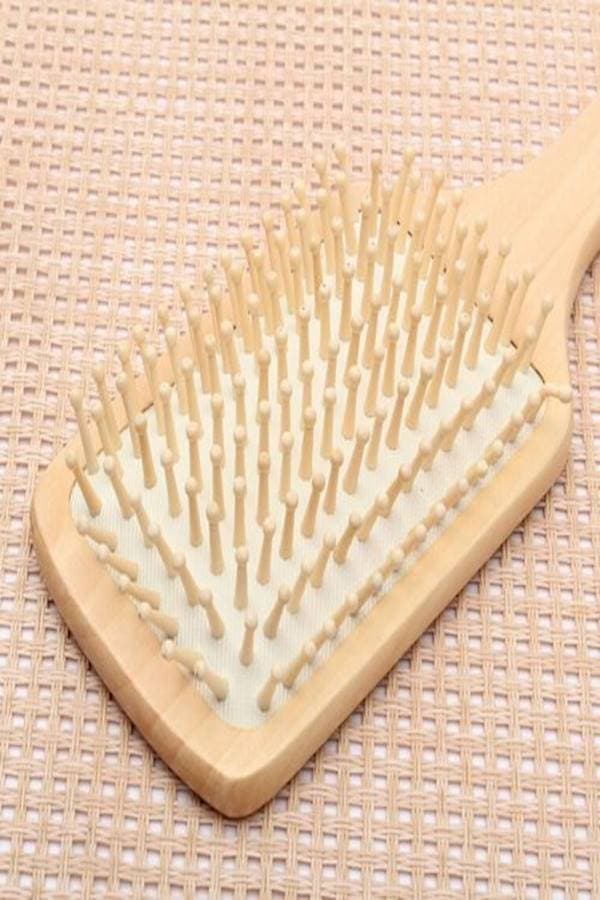 Paddle Hair Brush Beige (٤)
