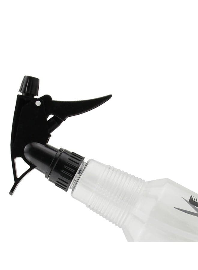 Adjustable Nozzle Hair Sprayer Bottle White/Black Styling Scissors (٣)