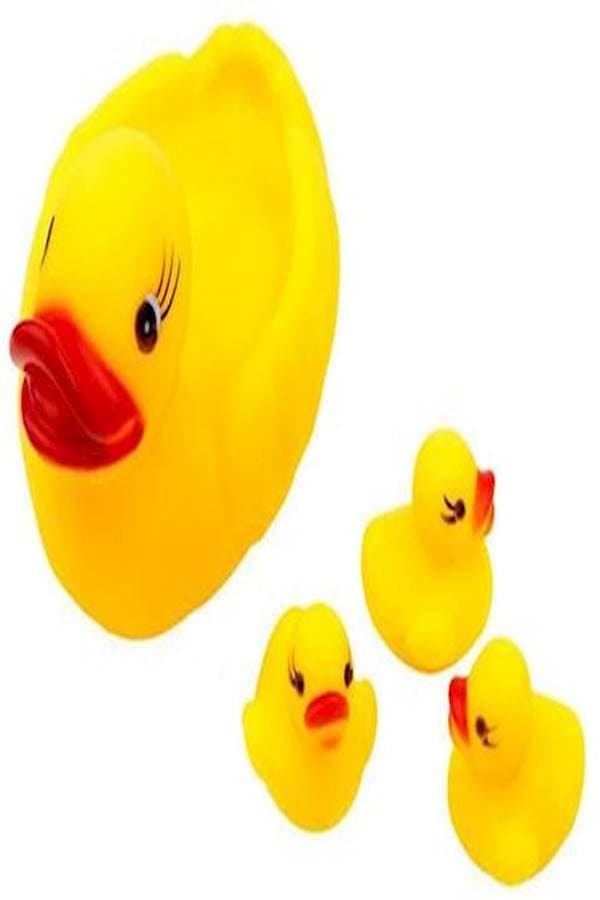 4-Piece Water Toy Ducks Bath Toys (٣)