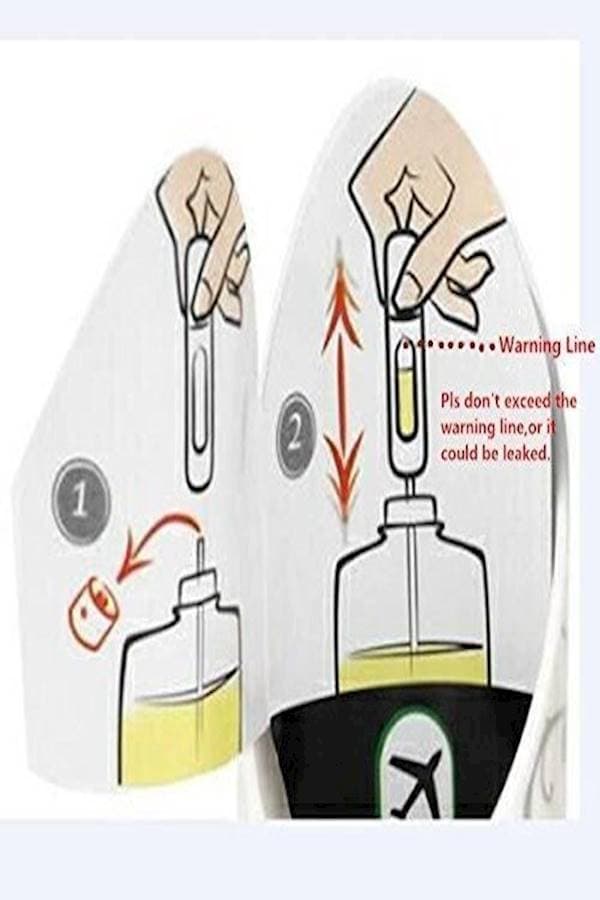 5ML Portable Bottom Refillable Perfume Atomizer Spray Perfume Bottle Set for Travel Rose red Makeup Tool Cleaners (٣)