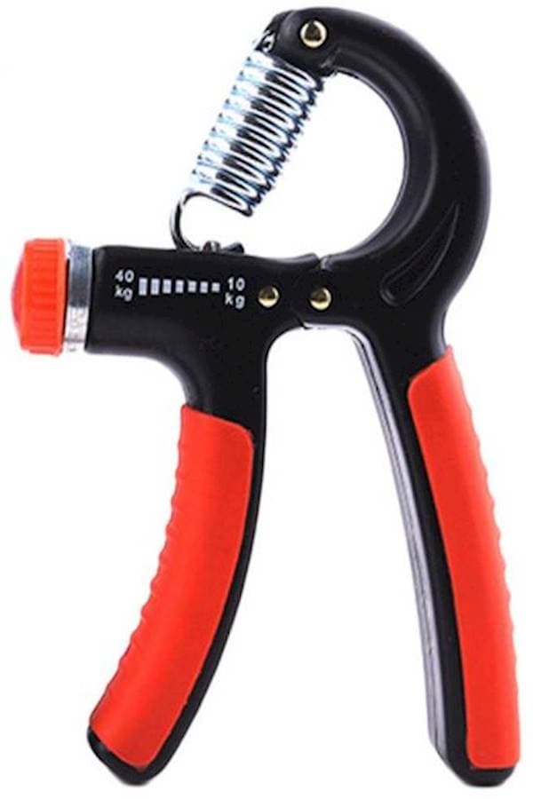 Adjustable Hand Grip Power Exerciser Forearm Wrist Strengthener Gripper  , Red