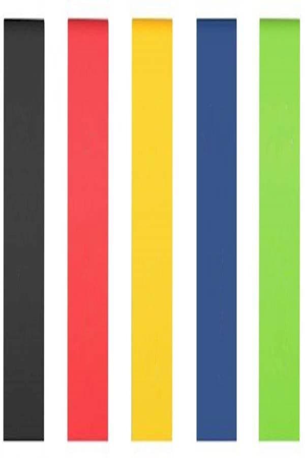 Set Of 5 Resistance Loop Bands Exercise & Fitness Accessories