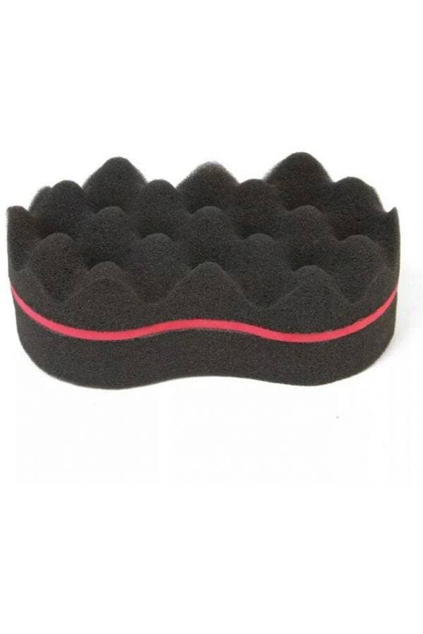 Hair Twist Sponge Black/Red Hair Brushes