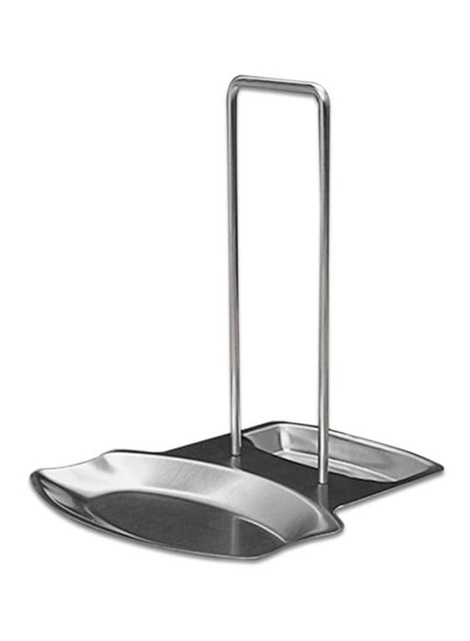 Pan Pot Rack With Removable Lid Silver
