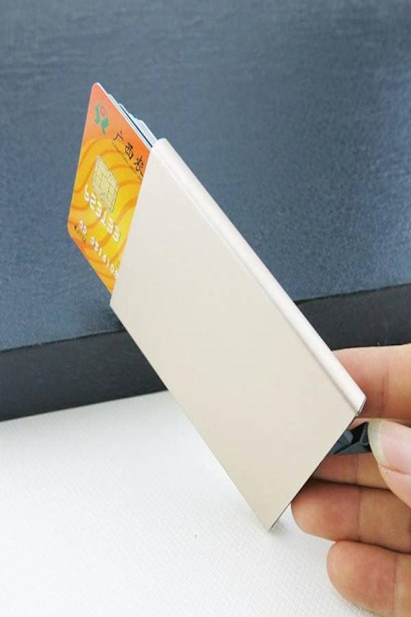 Multi Purpose Card Case Silver Women's Wallets, Card Cases & Money Organizers (٥)