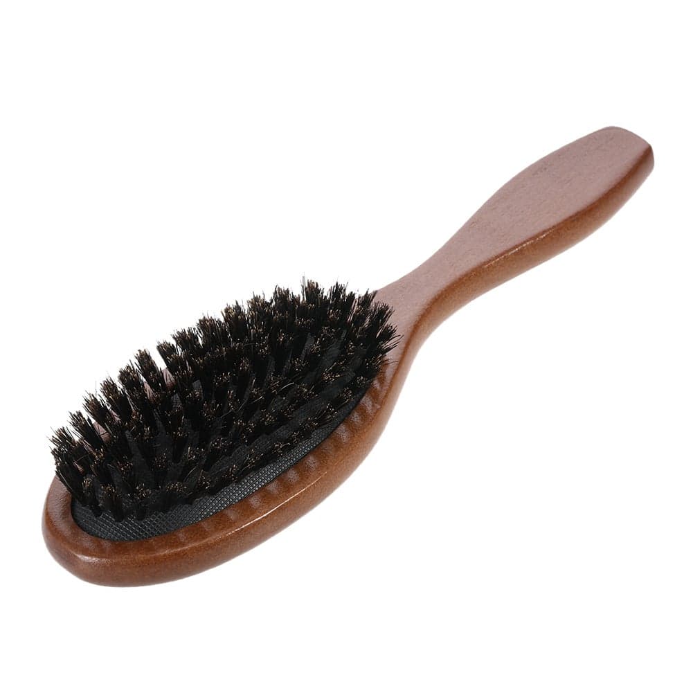 Natural Boar Bristle Hair Brush Multicolour 0.068kg Hair Combs (٤)