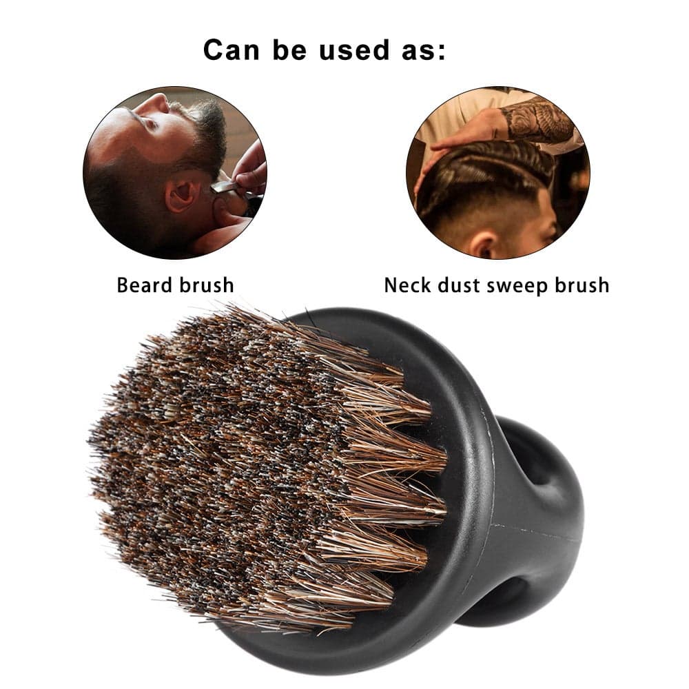 Mustache Shaving Brush Black 0.044kg Hair Brushes (٣)