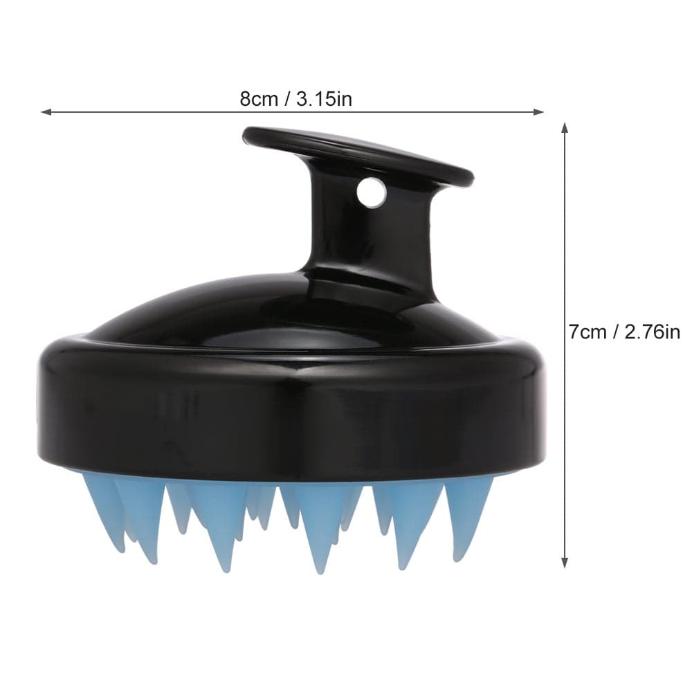 Hair Washing Cleaning Shampoo Brush Black 0.054kg (٥)
