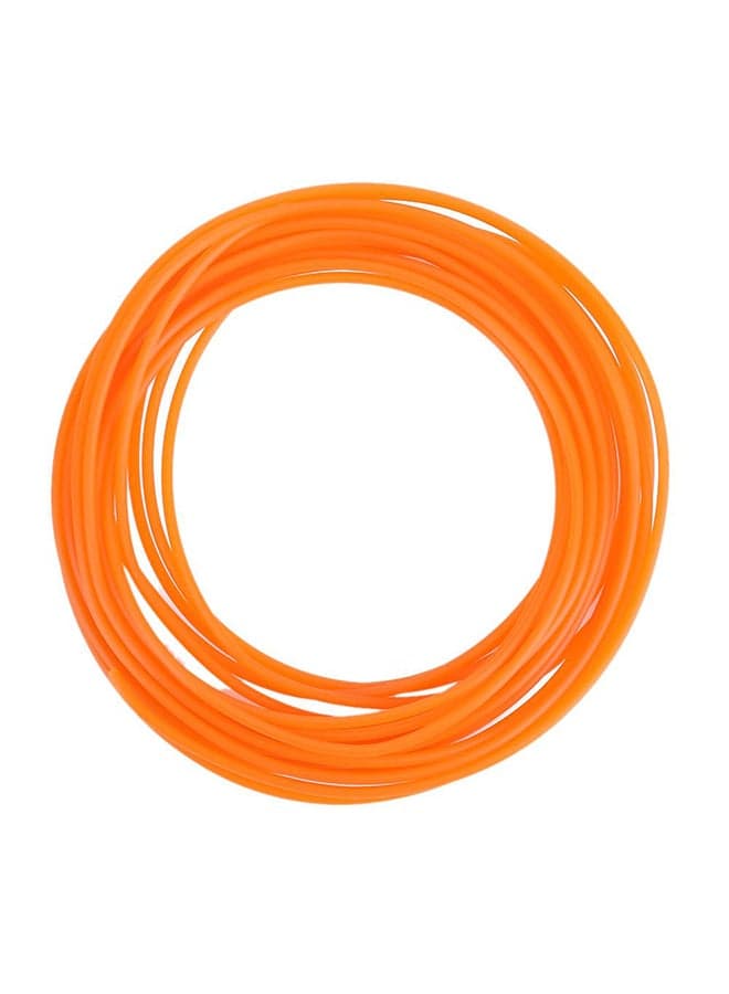 1.75 mm 5 meter PLA Print Modeling Filament for 3D Drawing Printer Pen Orange Printer Transfer, Belts Rollers & Units