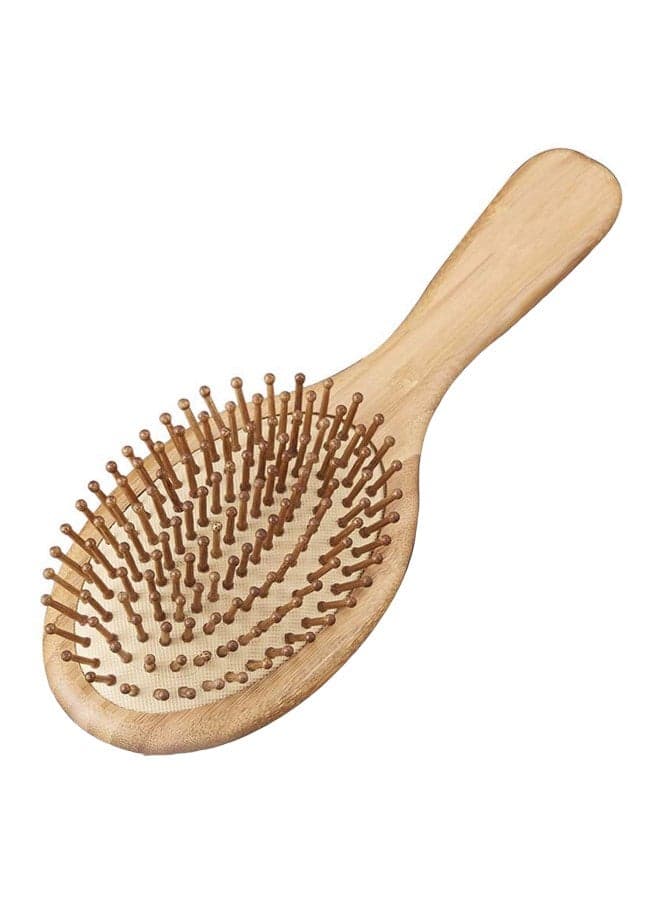 Wooden Hair Brush Beige