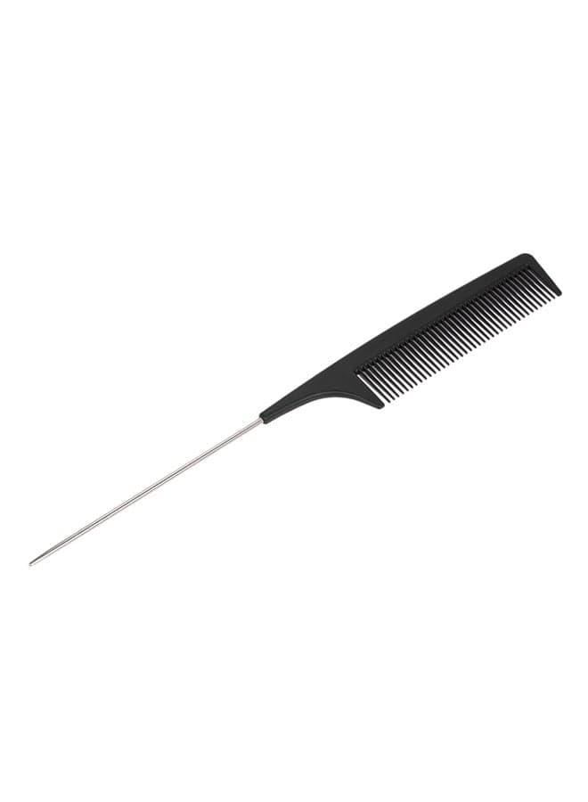Plastic Hair Cutting Comb Black 0.014kg