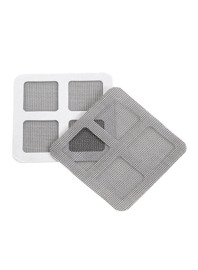 Summer Window Mosquito Netting Patch Repairing Broken Holes on Screen Window White/Grey Draperies & Curtains