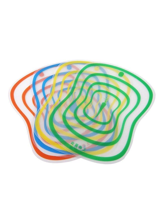 4-Piece Blendable Cutting Board Set Green/Yellow/Blue/Red Kitchen Utensils & Gadgets