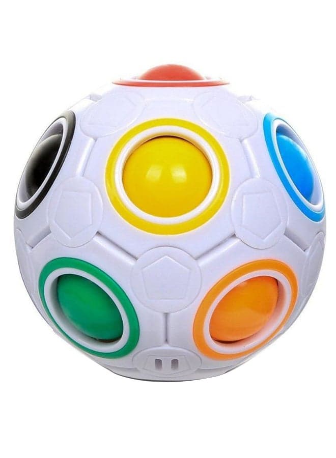 Rainbow Magic Cube Fidget Ball Toy Balls