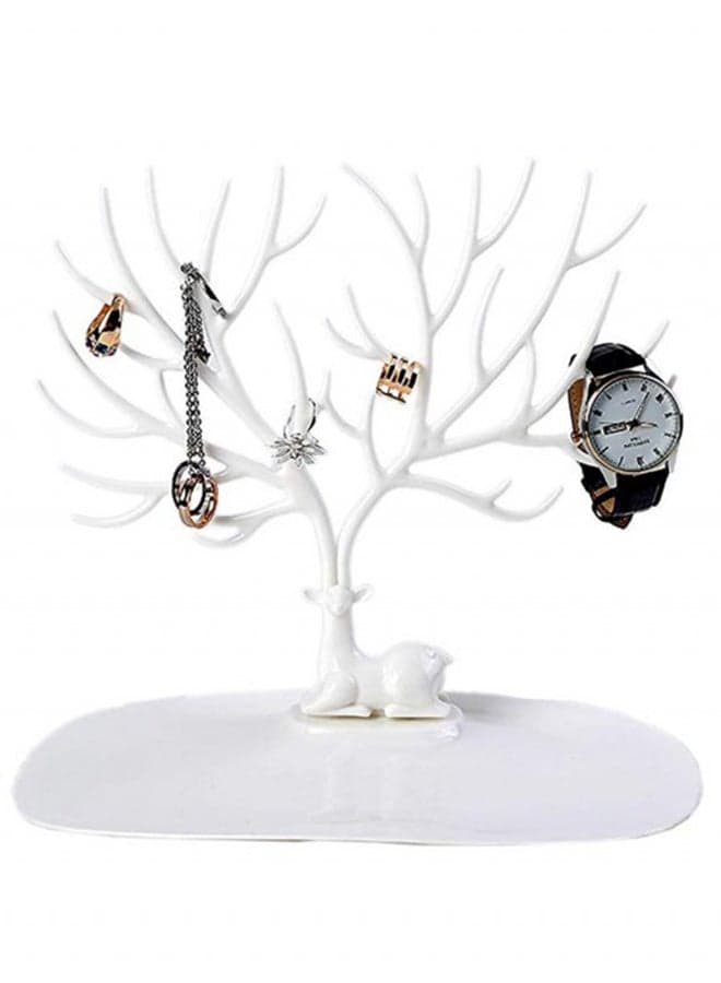 Display Stand Deer Tree Holder Bracelet Earrings 24 x 22 Centimeter