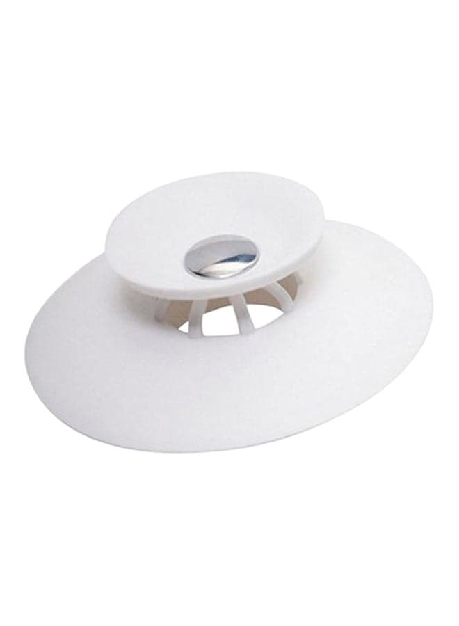 Bathroom Sink And Drain Strainer White 5cm Canisters