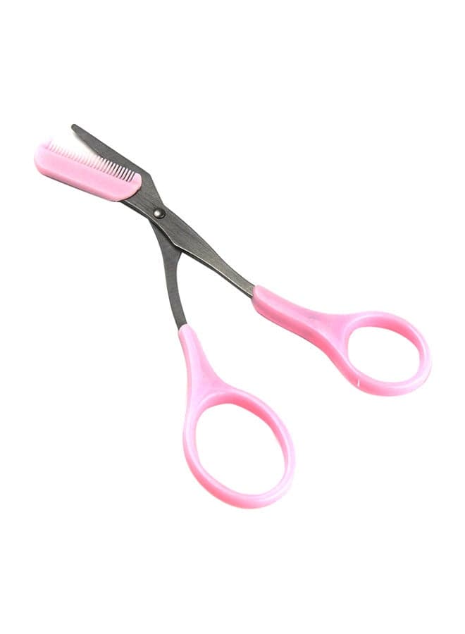Eyebrow Scissor Pink Eyebrow Grooming Scissors