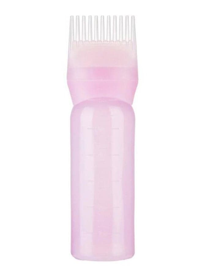 Hair Dye Applicator Bottle With Brush Pink 17 x 4.5cm Hair Dryers