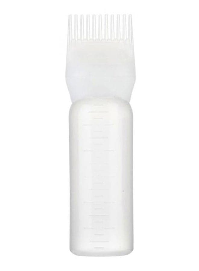 Hair Dye Applicator Bottle With Brush White 17 x 4.5cm Hair Dryers