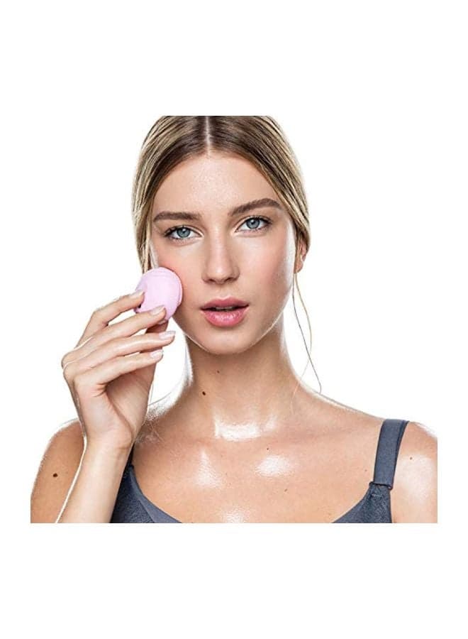 Luna Go Complete Skin Care Facial Cleansing Brush Pink (7)