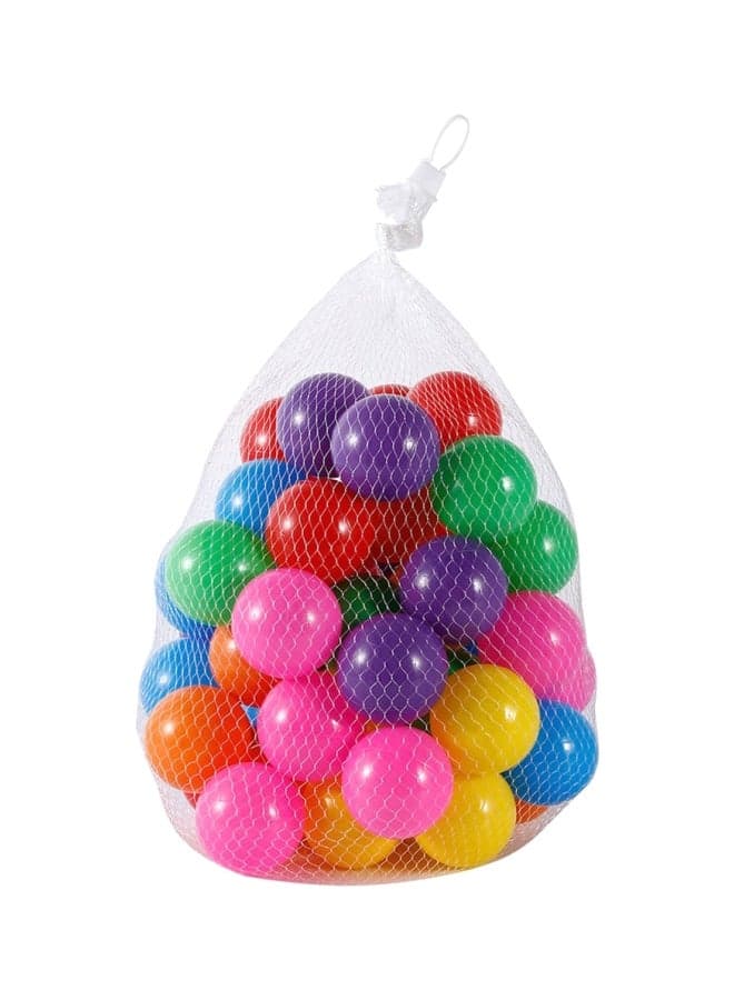 50-Piece Plastic Ball Set Toy Balls