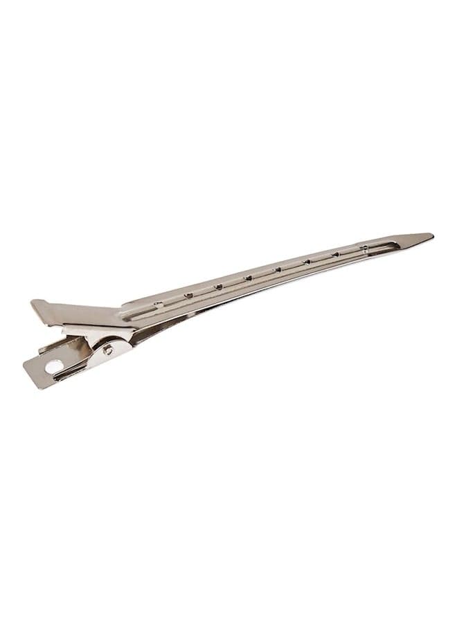 12-Piece Hair Clip Silver (٣)
