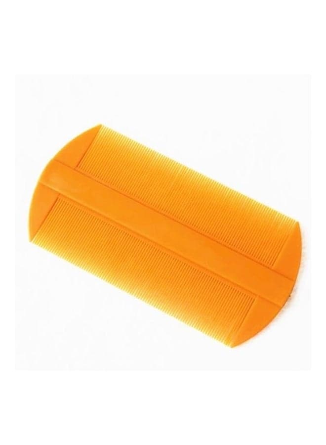 Double Sided Lice Comb Orange Hair Combs