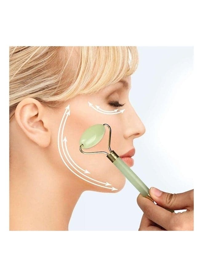 Ultrasonic Skin rejuvenation Massager Dark Green 105grams Face Massagers & Rollers (٣)