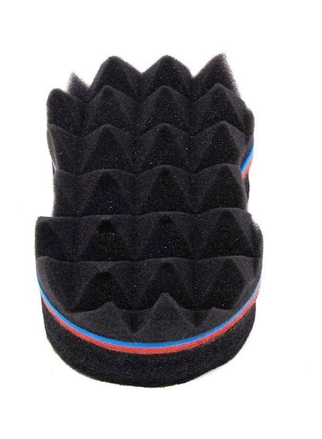 Magic Twist Hair Curl Sponge Brush Black/Blue/Red Hair Curling Irons