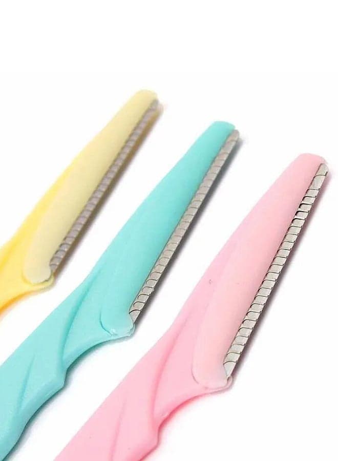 Set Of 3 Eyebrow Razor Multicolour Eye & Eyebrow Kits (4)