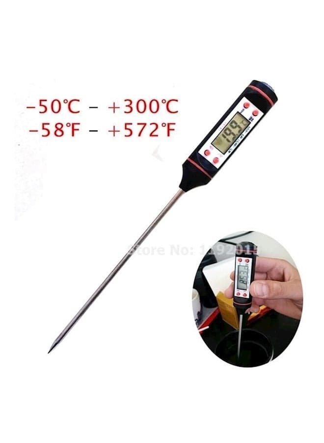Digital Food Thermometer Black (3)