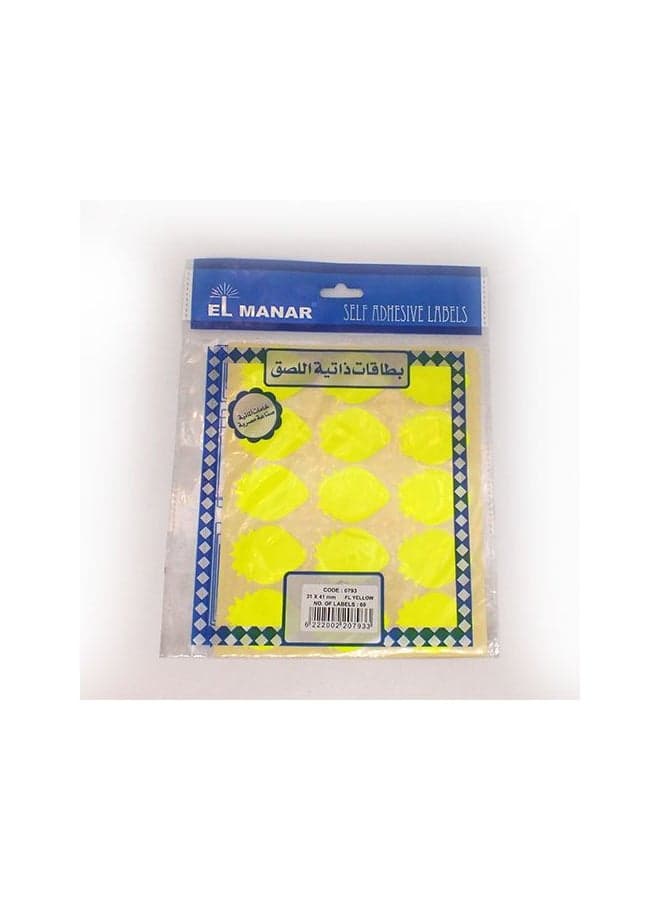 Stickers Yellow Labels & Stickers