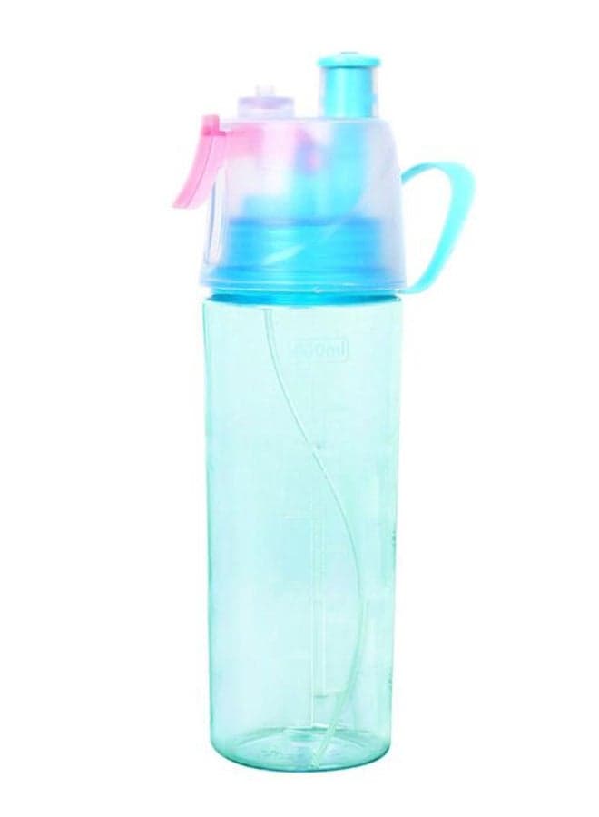 Leak-Proof Sport Spray Cooling Water Bottle Blue 27centimeter